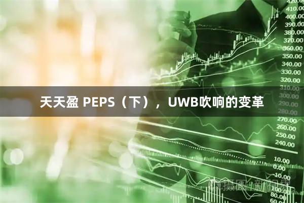 天天盈 PEPS（下），UWB吹响的变革